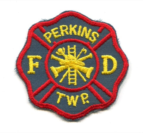 Perkins Township Fire Department Patch Ohio OH