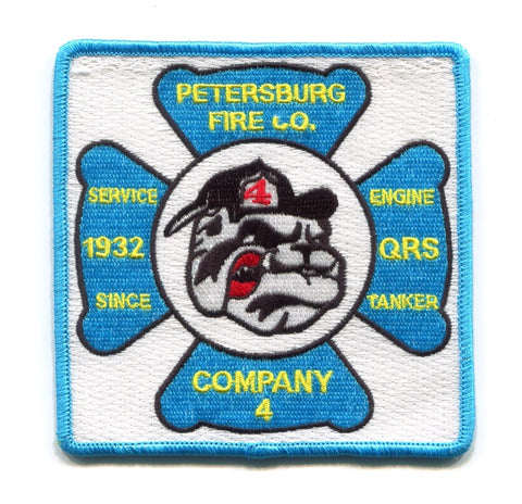 Petersburg Fire Department Company 4 Patch Pennsylvania PA