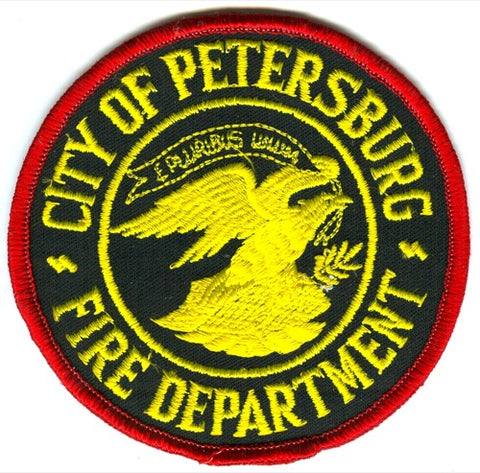 Petersburg Fire Department Patch Virginia VA