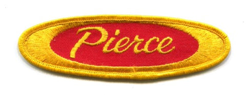 Pierce Manufacturing Fire Apparatus Patch Wisconsin WI