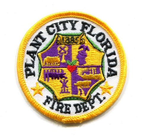 Plant City Fire Department Patch Florida FL