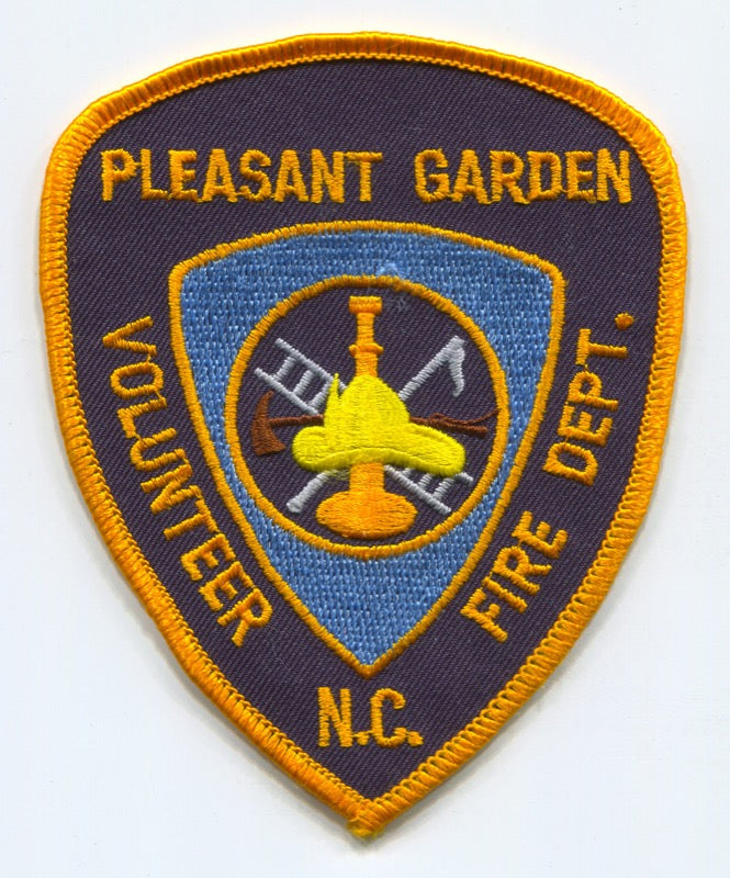 Pleasant Garden Volunteer Fire Department Patch North Carolina NC