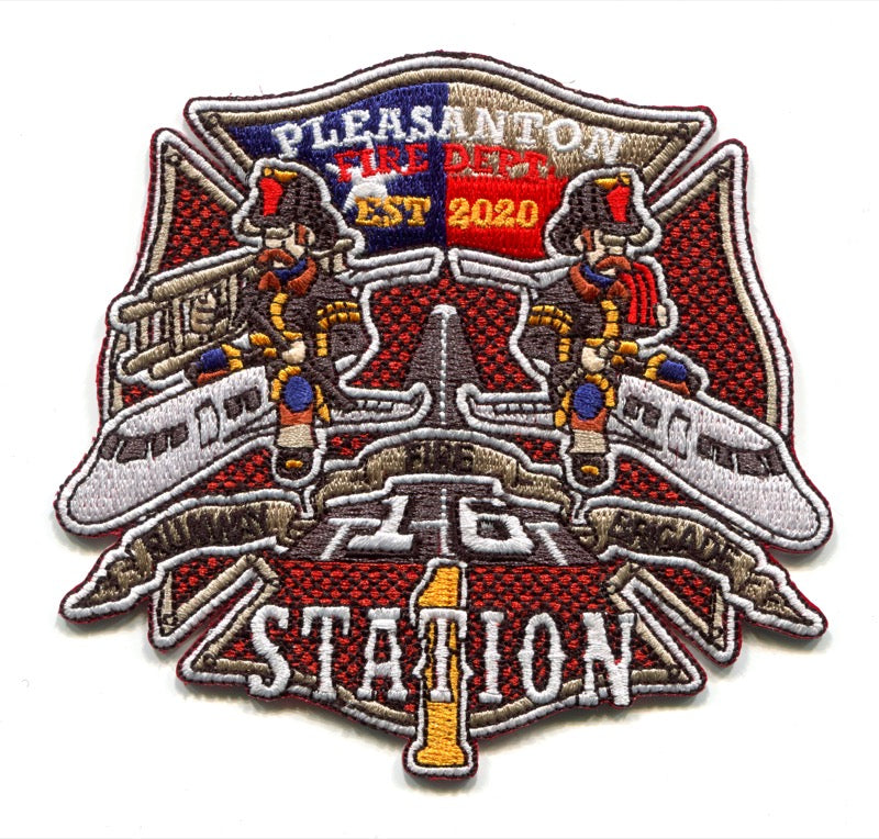 Pleasanton Fire Department Station 1 Patch Texas TX