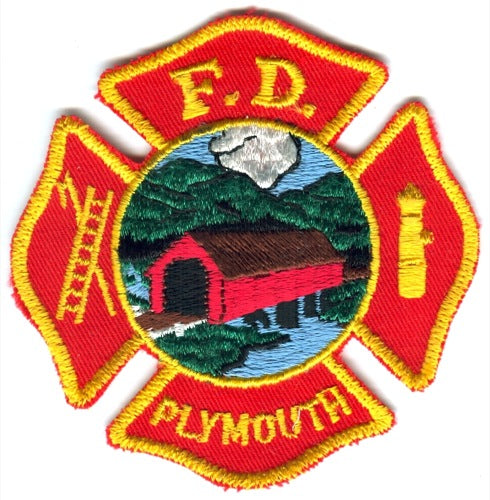 Plymouth Fire Department Patch New Hampshire NH