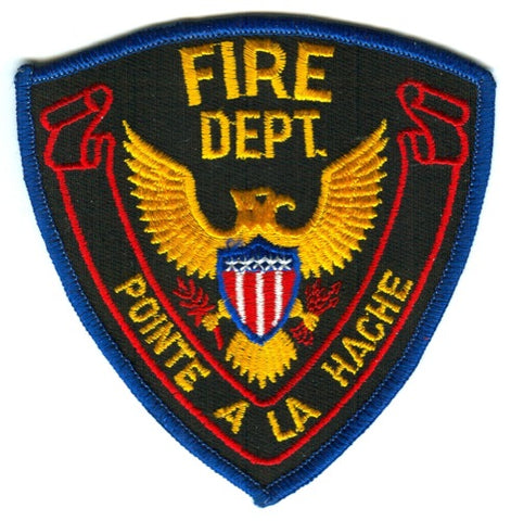 Point A La Hache Fire Department Patch Louisiana LA