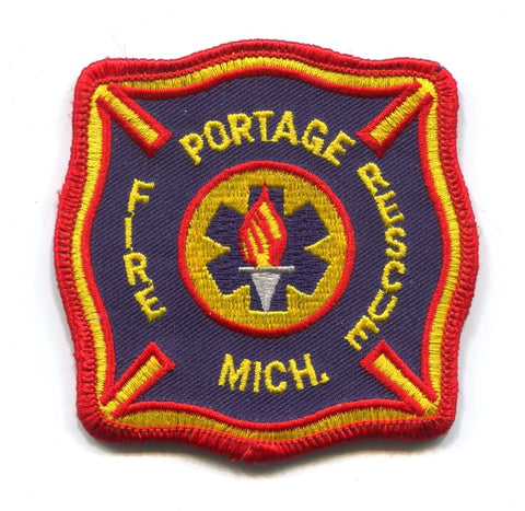 Portage Fire Rescue Department Patch Michigan MI