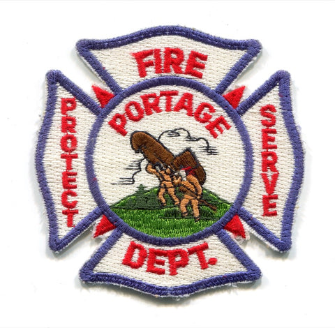 Portage Fire Department Patch Wisconsin WI