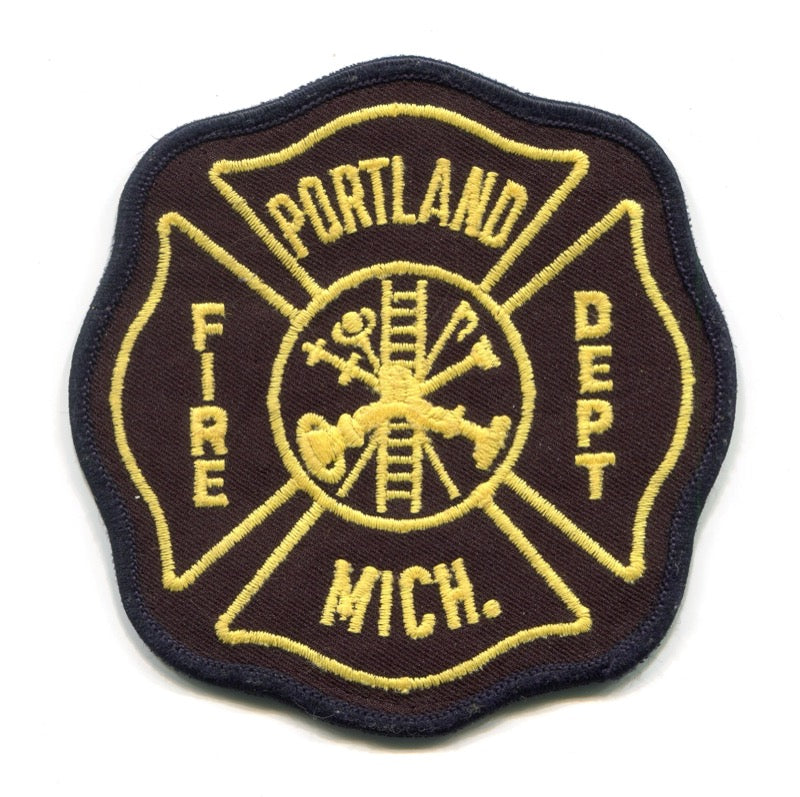 Portland Fire Department Patch Michigan MI