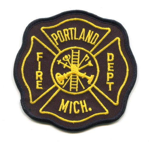 Portland Fire Department Patch Michigan MI