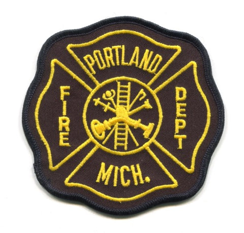 Portland Fire Department Patch Michigan MI