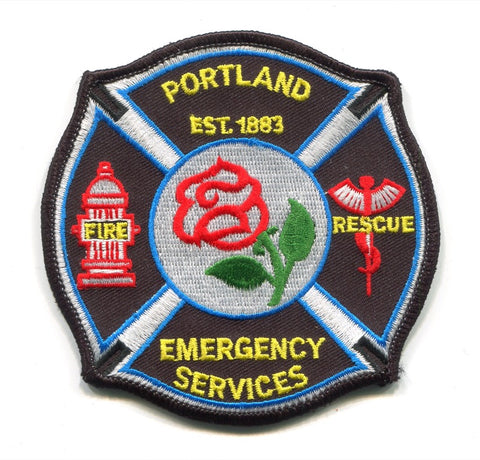 Portland Fire Rescue Department Emergency Services Patch Oregon OR