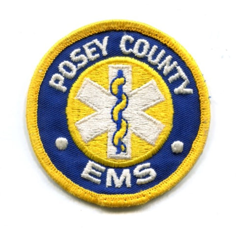 Posey County Emergency Medical Services EMS Patch Indiana IN