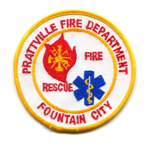 Prattville Fire Rescue Department Patch Alabama AL
