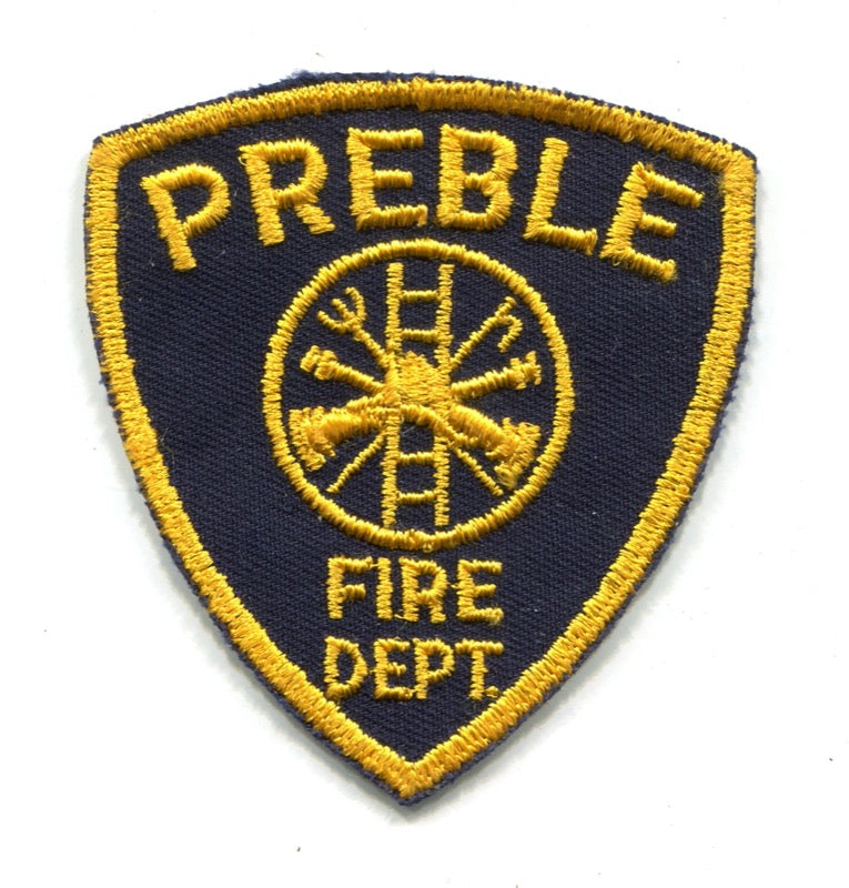 Preble Fire Department Patch New York NY