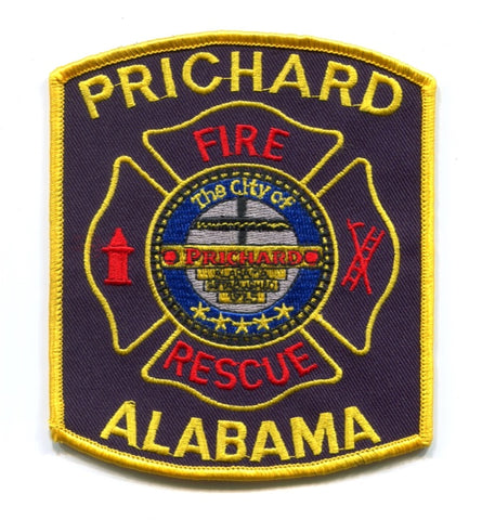 Prichard Fire Rescue Department Patch Alabama AL