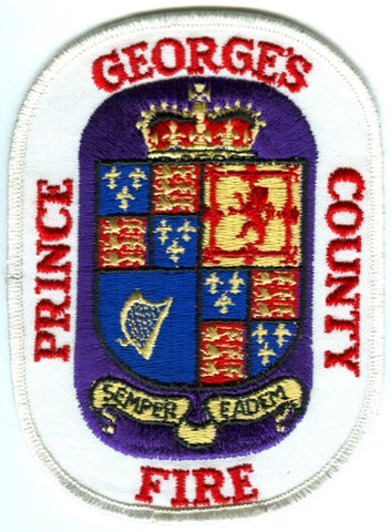 Prince Georges County Fire EMS Department Patch Maryland MD