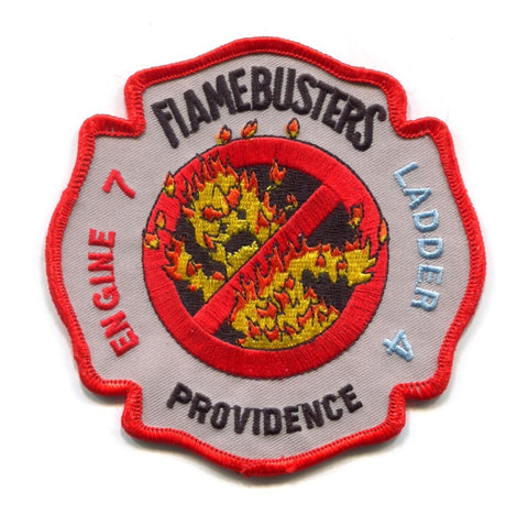 Providence Fire Department Engine 7 Ladder 4 Patch Rhode Island RI
