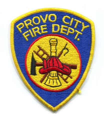 Provo City Fire Department Patch Utah UT