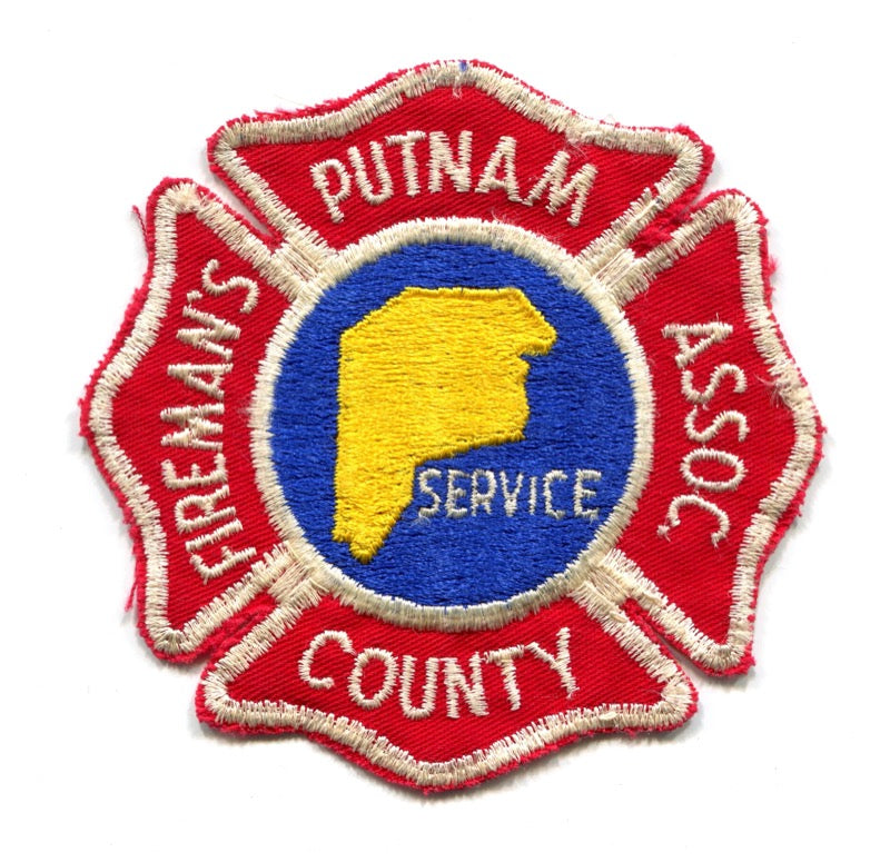 Putnam County Firemans Association Fire Department Patch West Virginia WV