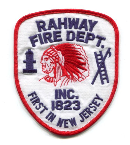 Rahway Fire Department Patch New Jersey NJ