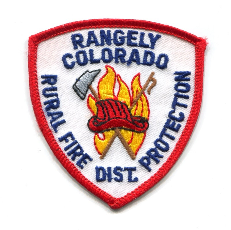 Rangely Rural Fire Protection District Patch Colorado CO