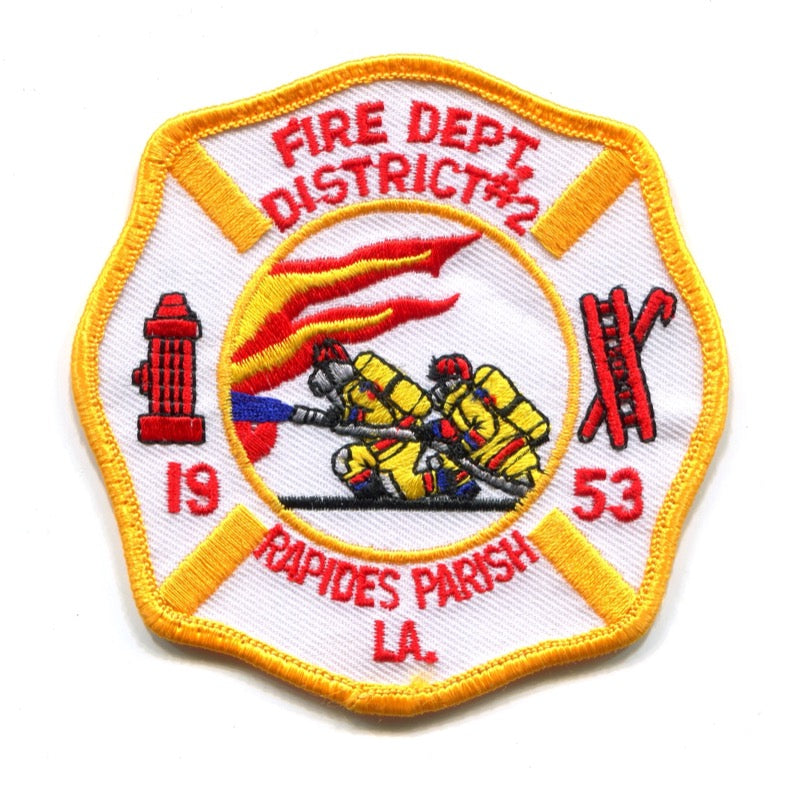 Rapides Parish Fire District Number 2 Patch Louisiana LA