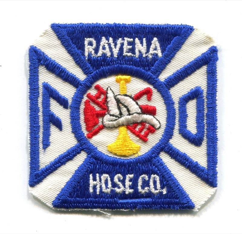 Ravena Hose Company Fire Department Patch New York NY