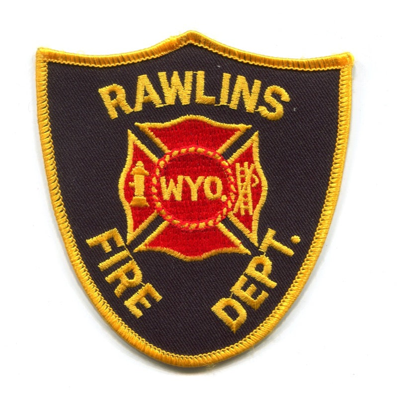 Rawlins Fire Department Patch Wyoming WY