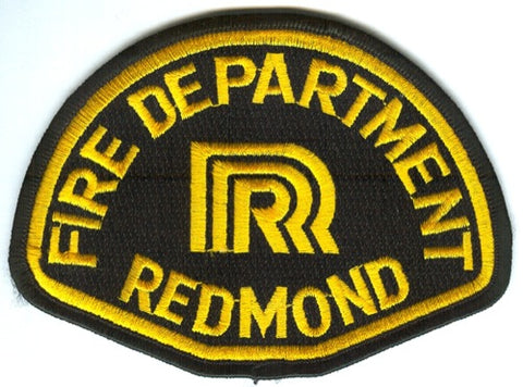 Redmond Fire Department Patch Washington WA