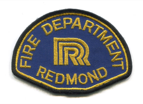 Redmond Fire Department Patch Washington WA