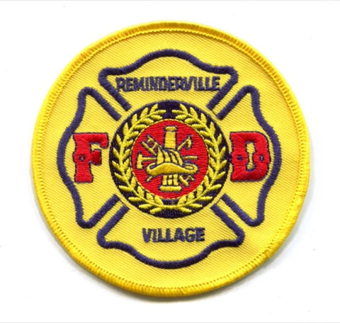 Reminderville Village Fire Department Patch Ohio OH
