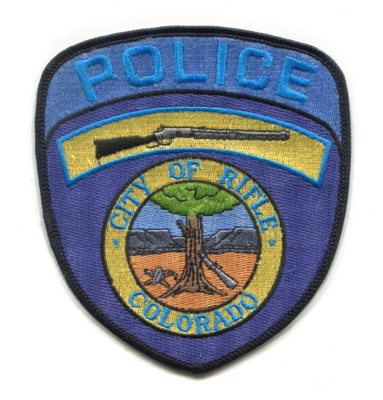 Rifle Police Department Patch Colorado CO