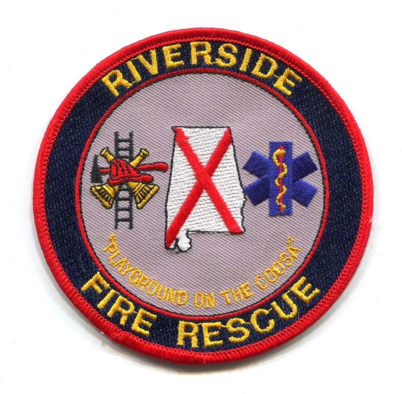 Riverside Fire Rescue Department Patch Alabama AL