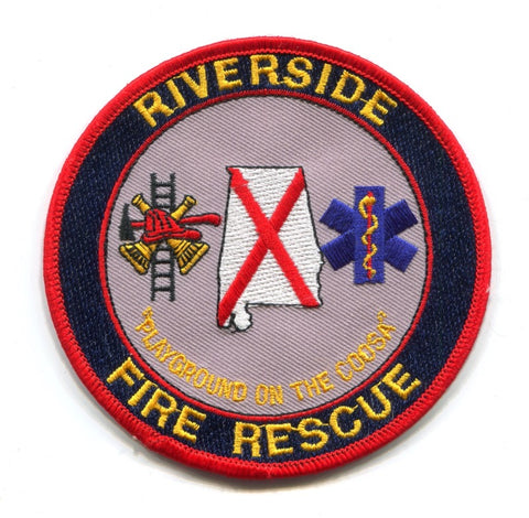 Riverside Fire Rescue Department Patch Alabama AL
