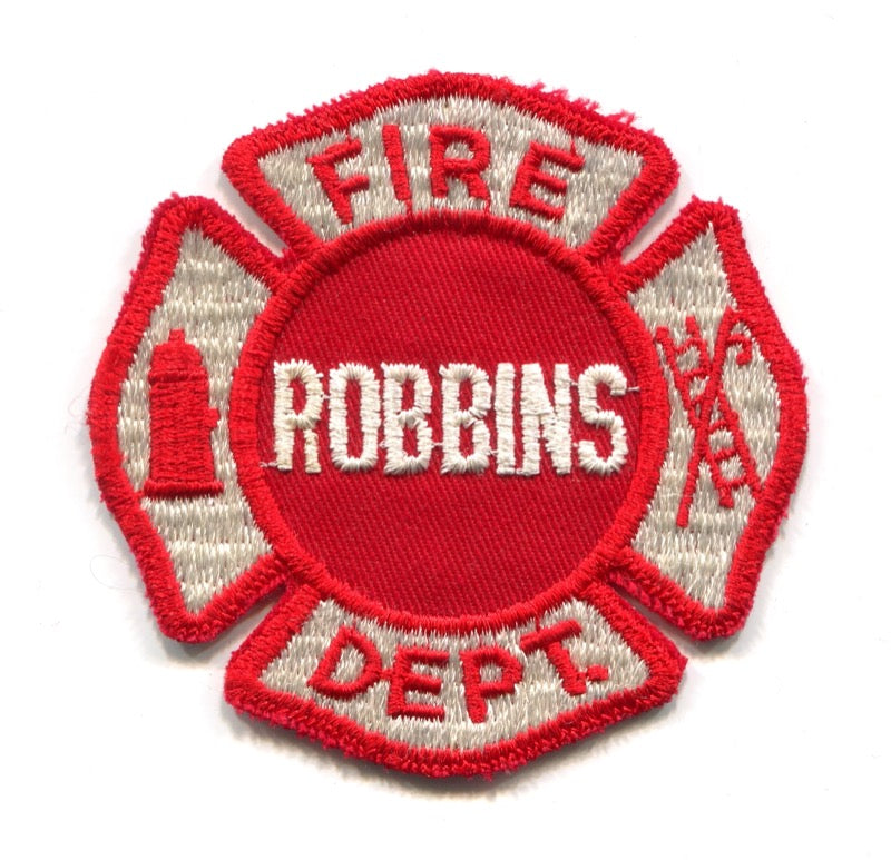 Robbins Fire Department Patch Illinois IL