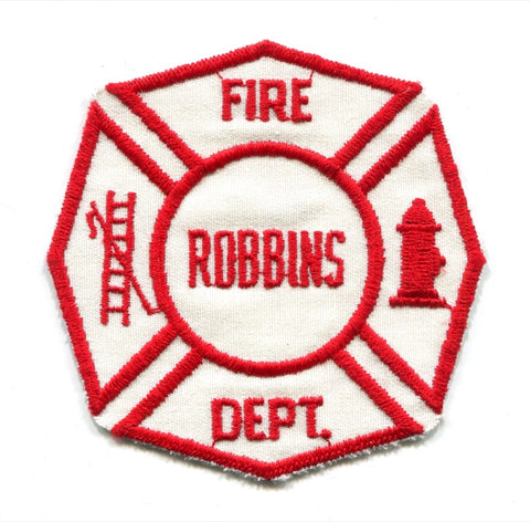 Robbins Fire Department Patch Illinois IL