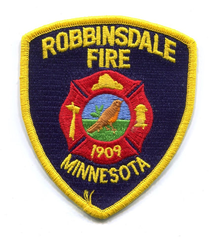 Robbinsdale Fire Department Patch Minnesota MN