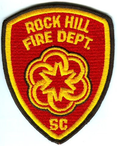 Rock Hill Fire Department Patch South Carolina SC
