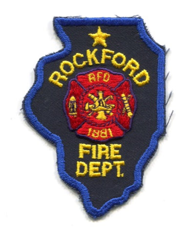 Rockford Fire Department Patch Illinois IL