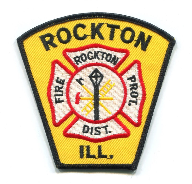 Rockton Fire Protection District Patch Illinois IL