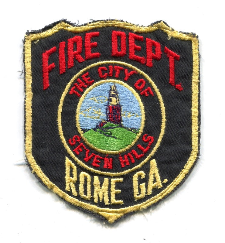 Rome Fire Department Patch Georgia GA