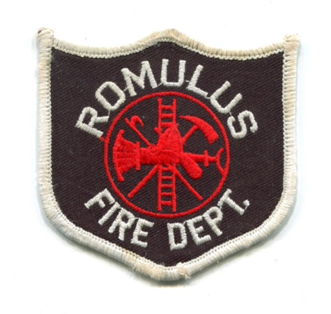 Romulus Fire Department Patch Michigan MI