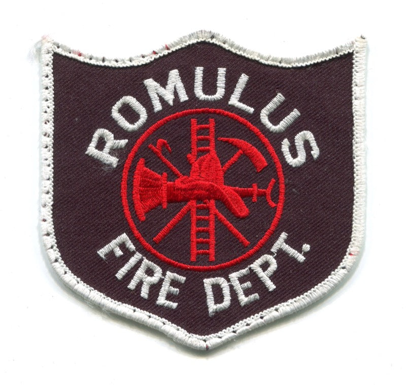 Romulus Fire Department Patch Michigan MI