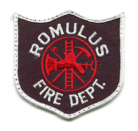 Romulus Fire Department Patch Michigan MI