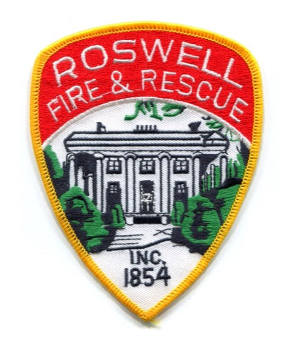 Roswell Fire Rescue Department Patch Georgia GA