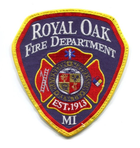 Royal Oak Fire Department Patch Michigan MI
