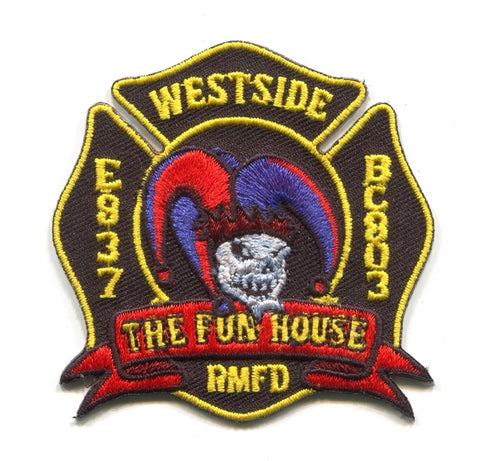 Rural Metro Fire Department Engine 837 Battalion Chief 803 Patch Arizona AZ