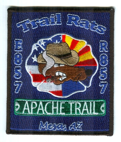Rural Metro Fire Department Engine 857 Rescue 857 Patch Arizona AZ