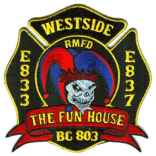 Rural Metro Fire Department Engine 833 837 Battalion Chief 803 Patch Arizona AZ