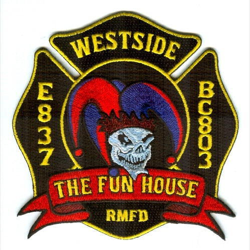 Rural Metro Fire Department Engine 837 Battalion Chief 803 Patch Arizona AZ